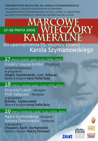 Marcowe Wieczory Kameralne Zakopane 2009